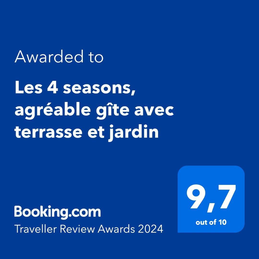 Les 4 Seasons, Agreable Gite Avec Terrasse Et Jardin La Croix Bigot Exterior photo